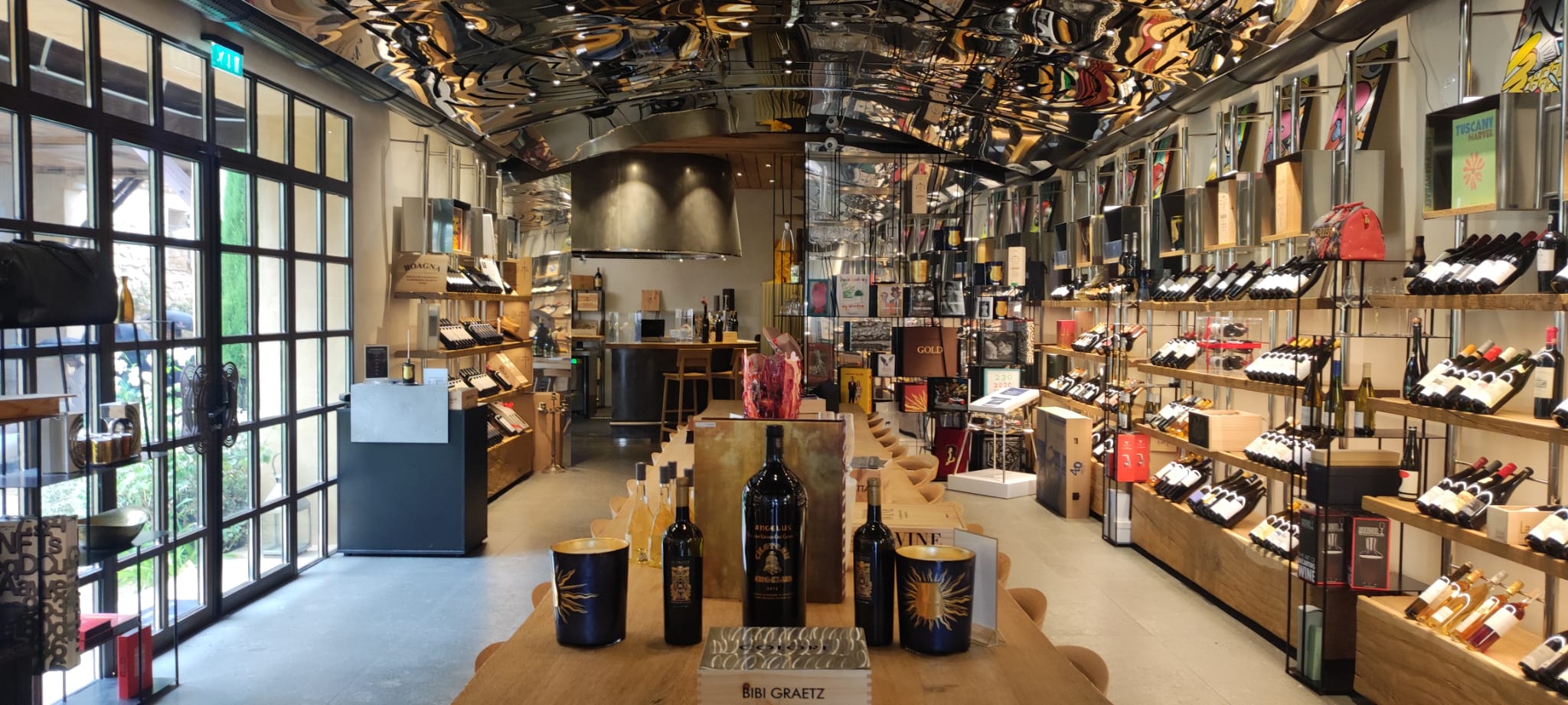 Wine tasting session