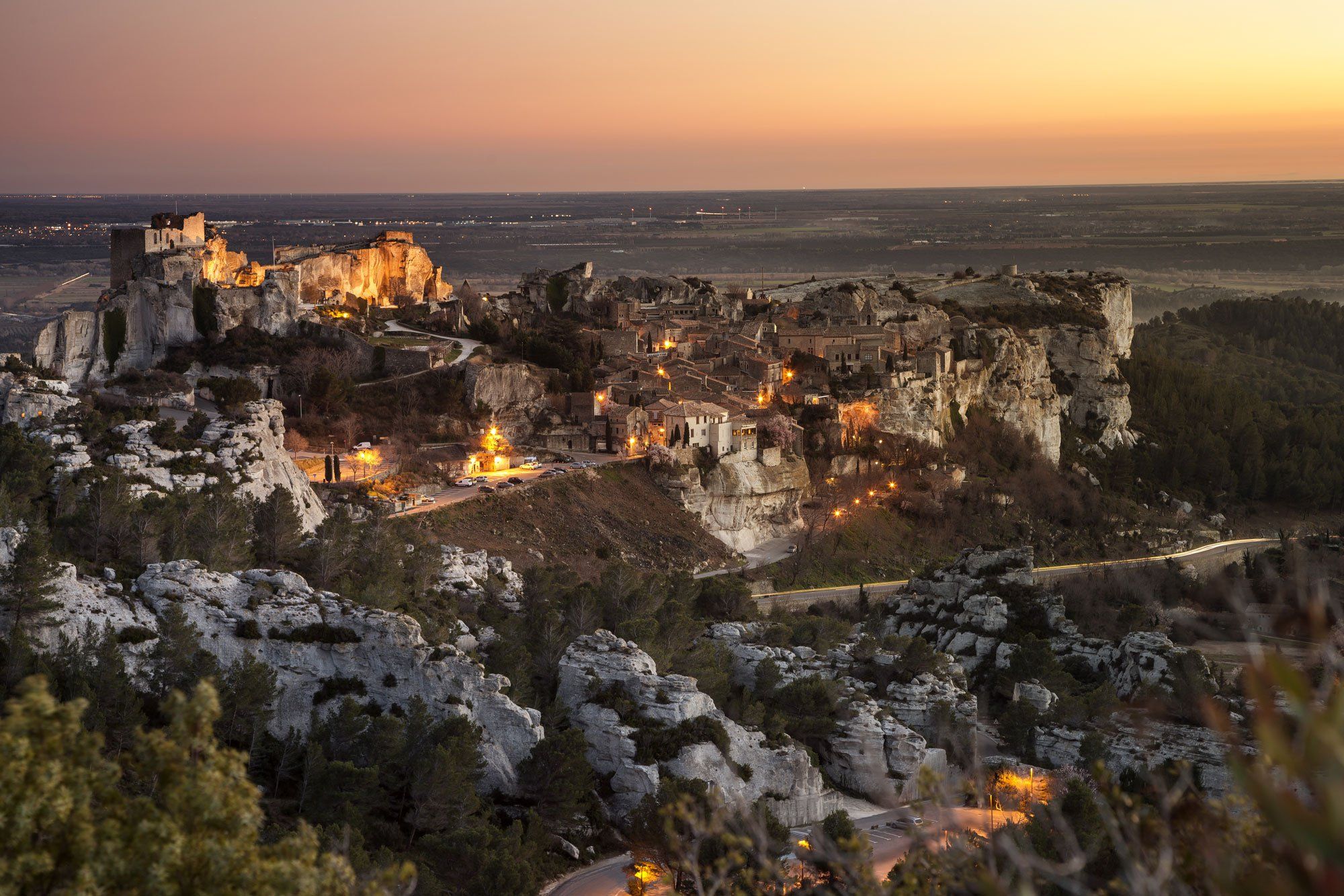 Les Baux de Provence village