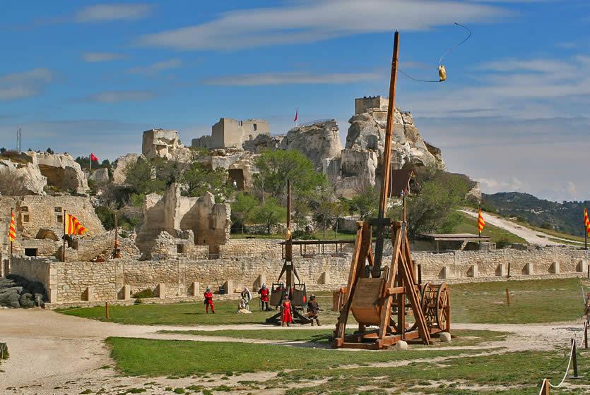 Les Baux medieval fortress