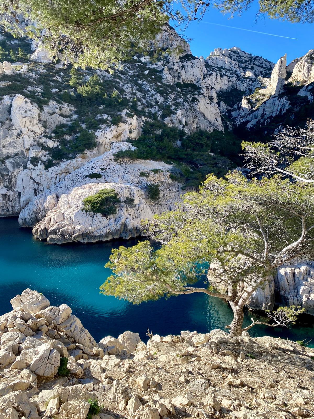 Cassis calanques coastline