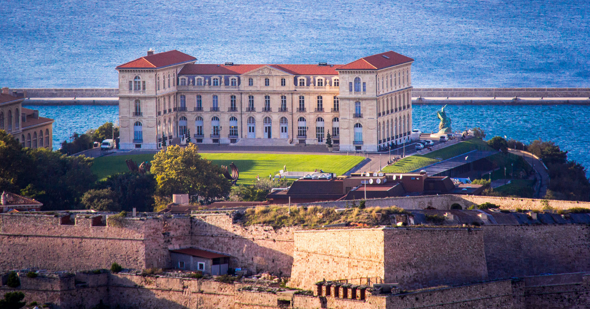 Palais du Pharo overlooking Marseille