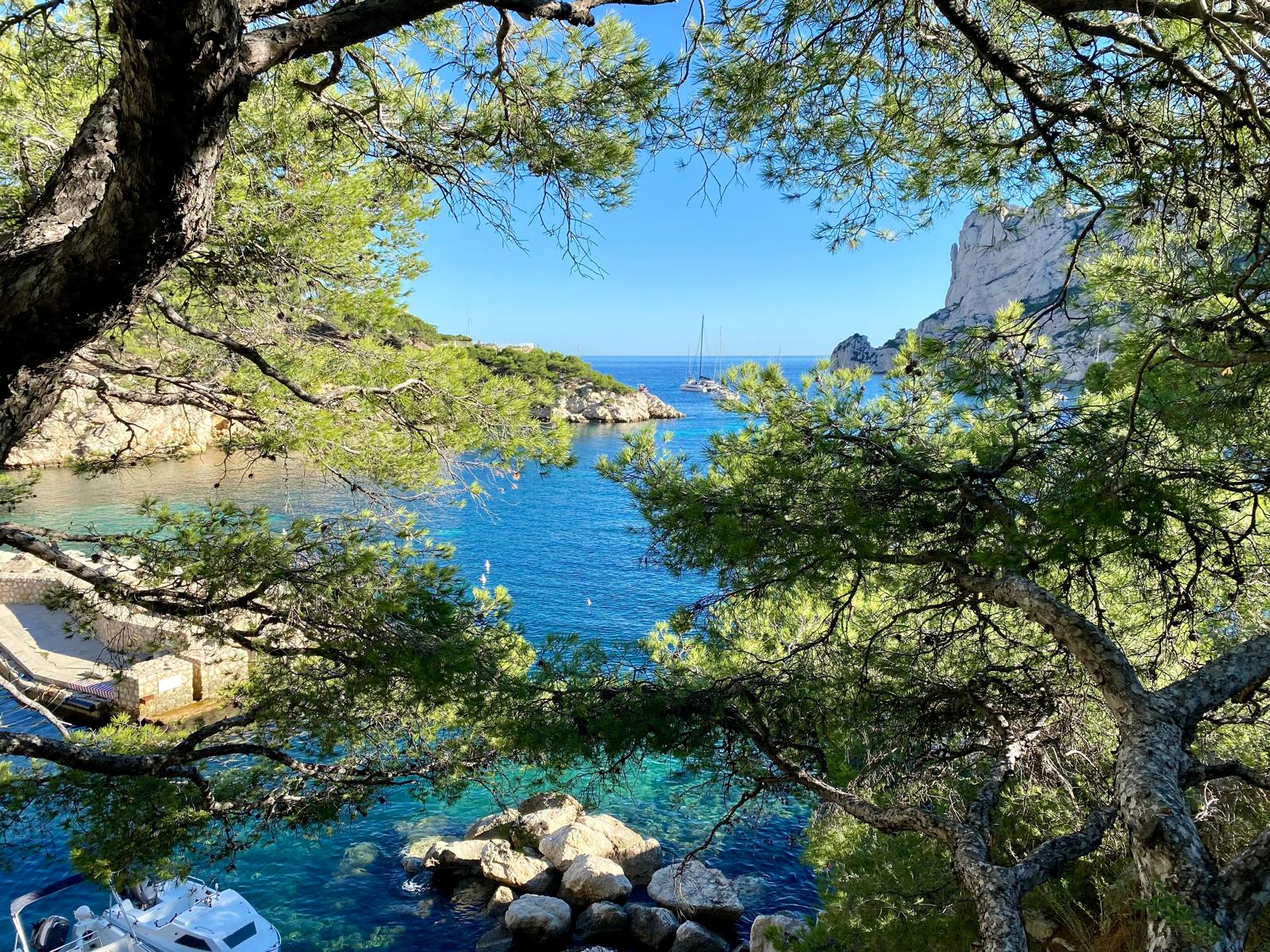 Cassis village view