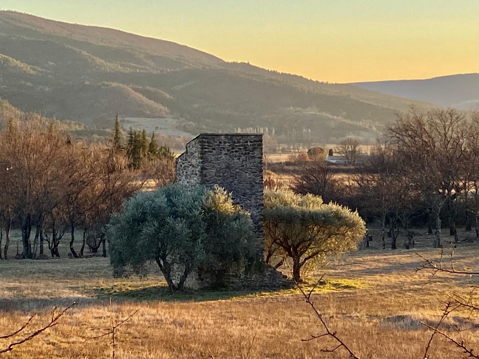 Luberon valley view